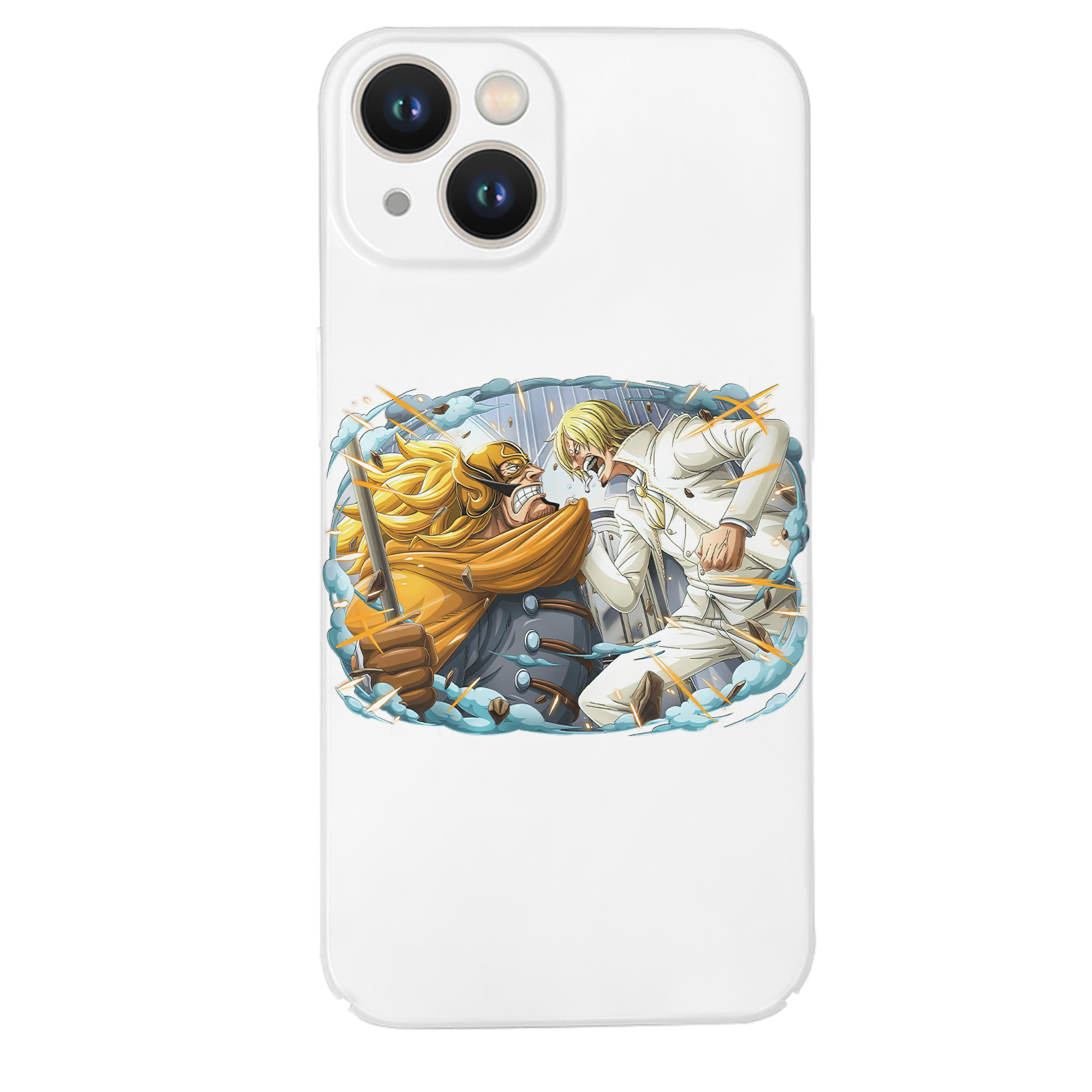 （画像用） ワンピース サンジ ONE PIECE Sanji 【iPhone 14シリーズ対応】ハードケース